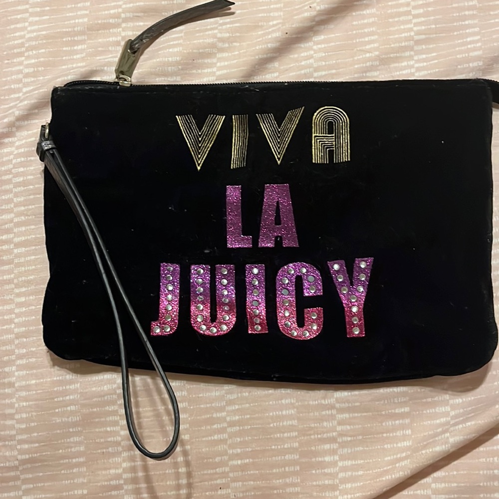 Juicy velvet pouch